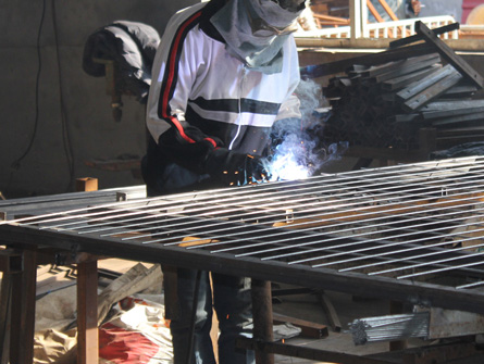 护栏网车间，声屏障车间