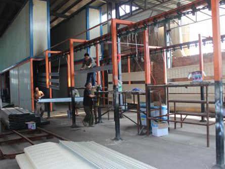 护栏网车间，声屏障车间